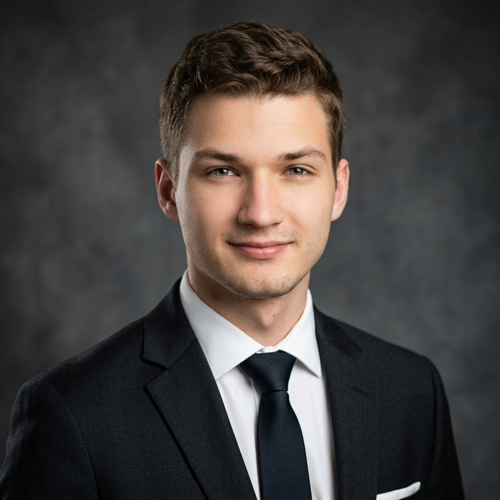 Portrait of Andrei Gorlitsky, founder of Techy2U